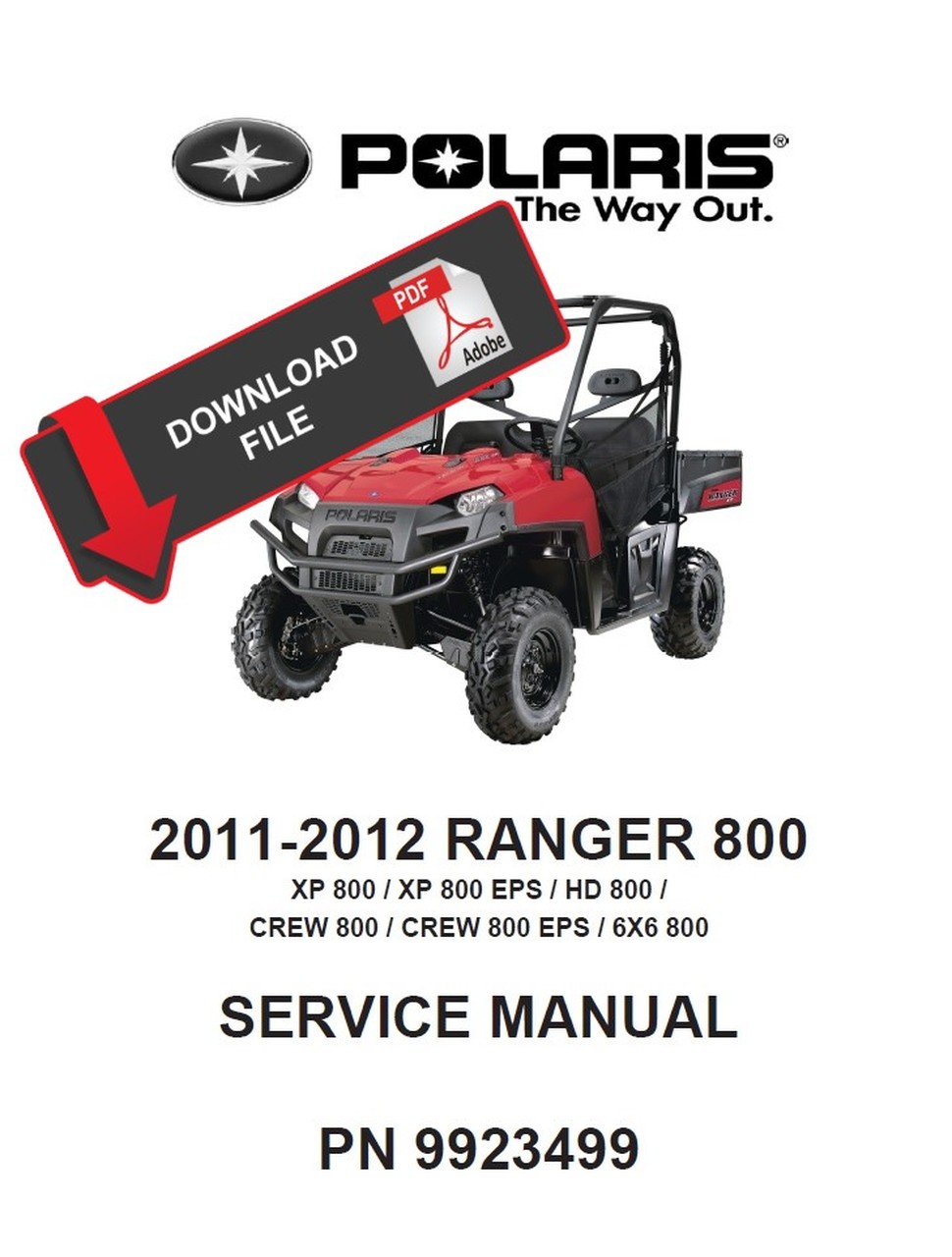 polaris ranger 800 service manual free download